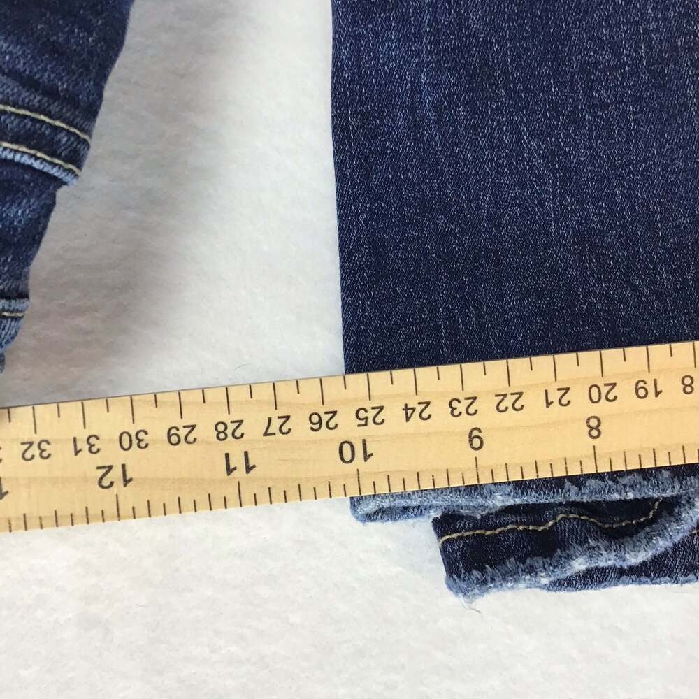 BKE Billie Slim Fit High Rise Flare Jeans Blue Demin W28 L 37.5 Retro Y2K - Picture 8 of 14